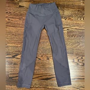 Lululemon 21” gray leggings